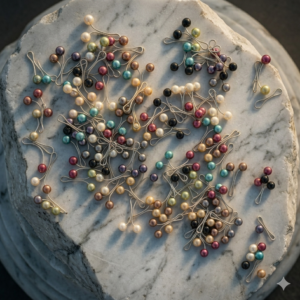 Pearl Loop Pins