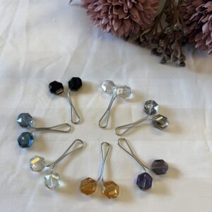 Crystal Loop Pins