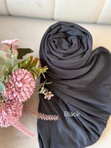 Luxe Black Jersey